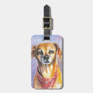 Hund 2 gepäckanhänger