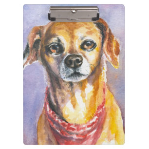 Hund 2 klemmbrett