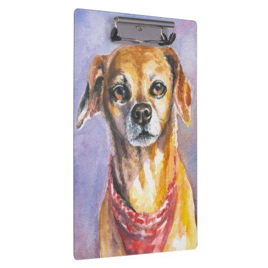 Hund 2 klemmbrett (Rechts)