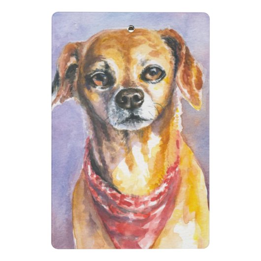 Hund 2 mini klemmbrett (Rückseite)