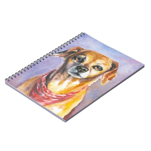 Hund 2 notizblock (Linke Seite)