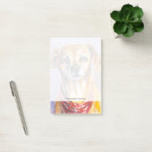 Hund 2 post-it klebezettel (Büro)