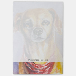 Hund 2 post-it klebezettel