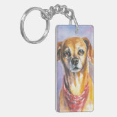 Hund 2 schlüsselanhänger (Vorderseite links)