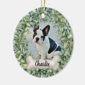 Hund 2 Seite 2 Foto Kranzname Jahr Keramik Ornament (Links)