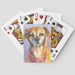 Hund 2 spielkarten