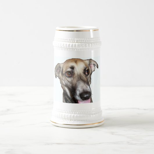 Hund 2, Stein Bierglas (Mittel)