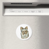 Hund 4B, Yorkshire Terrier, Magnet (In Situ (Geschirrspüler))