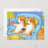 Hund 51 Postkarte (Vorne/Hinten)