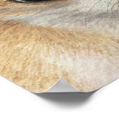 Hund 85 Chihuahua Poster (Ecke)