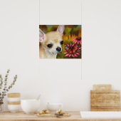 Hund 85 Chihuahua Poster (Küche)