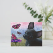 Hund 91 Chihuahua Postkarte (Stehend Vorderseite)