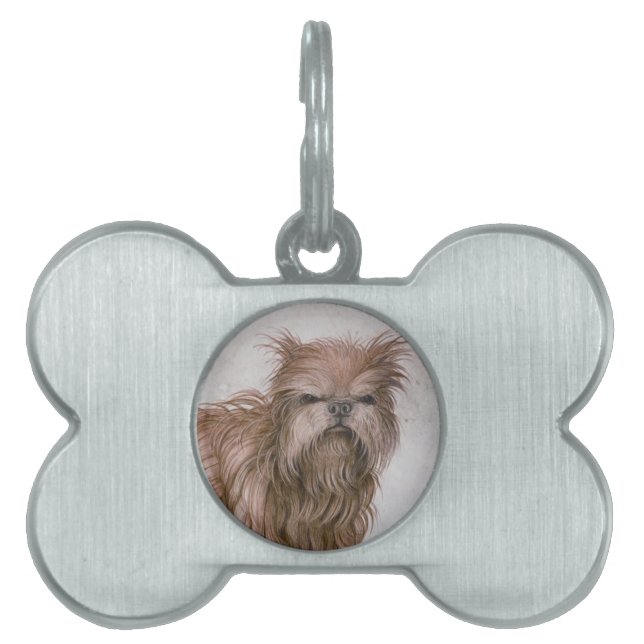 HUND/Affenpinscher Tiermarke (Vorderseite)
