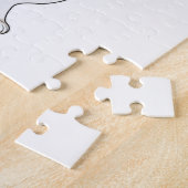 Hund als Bräutigam mit Schleife Puzzle (Seite)
