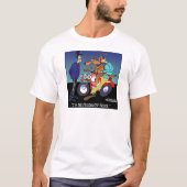 Hund als designierter Fahrer T-Shirt (Vorderseite)