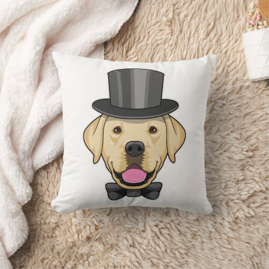 Hund als Groom mit Bow Kissen (Decke)