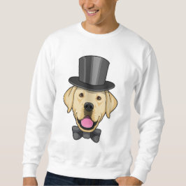 Hund als Groom mit Bow Sweatshirt