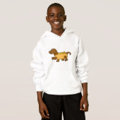 Hund als Hotdog Hoodie (Vorne ganz)