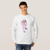 Hund als Krankenschwester T-Shirt (Vorne ganz)