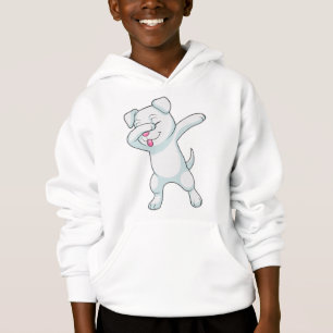 Hund am Hip Hop Dance Dab Hoodie