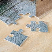 Hund am Paseo maritimo - Palma de Mallorca, Spanie Puzzle (Seite)