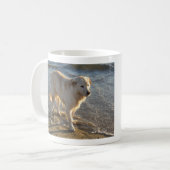 Hund am Strand Kaffeetasse (Vorderseite Links)