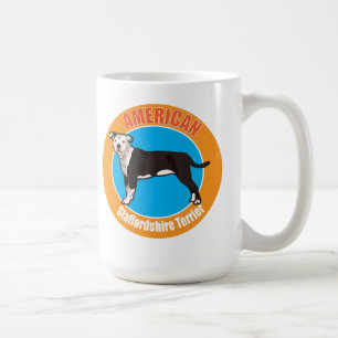 Hund American Staffordshire Terrier Kaffeetasse