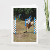 Hund an der Ausbildungsschule Karte (Vorderseite)