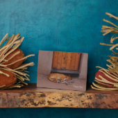 Hund an der Erholung Fotoplatte (Seite)