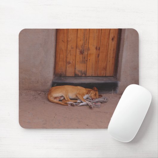 Hund an der Erholung Mousepad (Mit Mouse)
