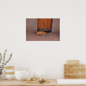 Hund an der Erholung Print and Poster (Küche)