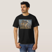 Hund an der Küste T-Shirt (Vorne ganz)