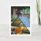 Hund an der Schulungsschule Karte (Vorderseite)