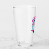 Hund an Schwimmern Glas (Rechts)