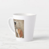 Hund Au Vin Beagle Milchtasse (Linke Ecke)