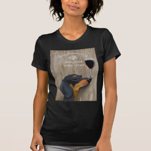 Hund Au Vin Dackel T-Shirt