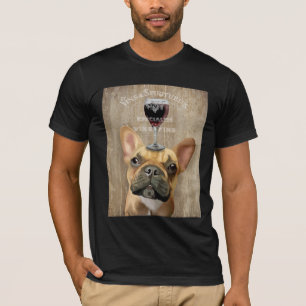 Hund Au Vin, Französischer Bulldog T-Shirt