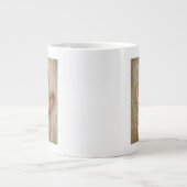 Hund Au Vin, Französischer Bulldogge Jumbo-Tasse (Vorderseite)