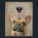 Hund Au Vin, Französischer Bulldogge Puzzle<br><div class="desc">Dog Au Vin,  French Bulldog von Fabfunky. Ein französischer Bulldog mit Wein. | 191809D</div>