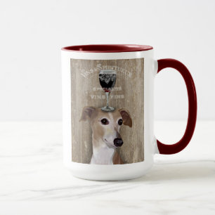 Hund Au Vin Greyhound Tasse