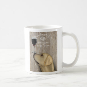 Hund Au Vin Yellow Labrador Kaffeetasse