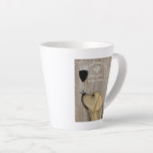 Hund Au Vin Yellow Labrador Milchtasse (Rechte Ecke)