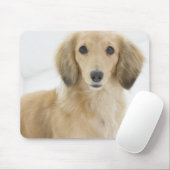 Hund auf Couch Mousepad (Mit Mouse)