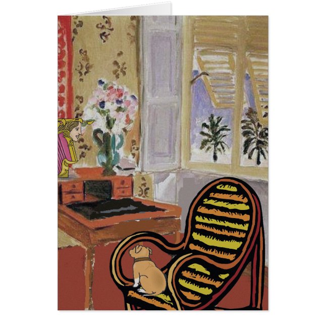 Hund auf dem Vorsitz (Vorne)