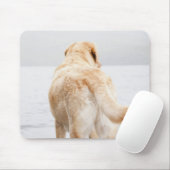 Hund auf Dock Mousepad (Mit Mouse)