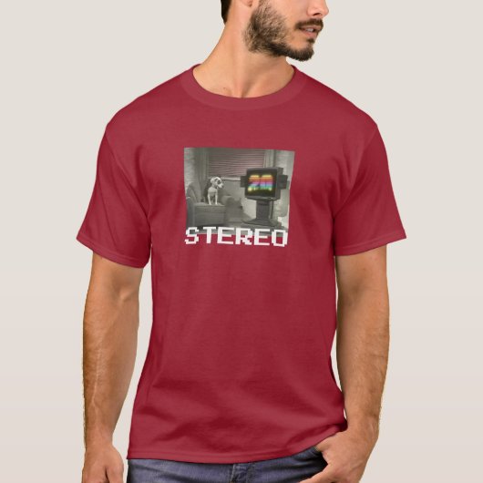 Hund auf einem Sofa-T-Shirt T-Shirt (Vorderseite)