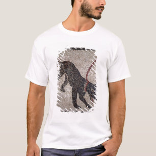 Hund auf einer Leine, von Pompeji T-Shirt