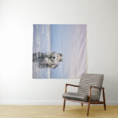 HUND AUF KALMKÖRPER WANDTEPPICH (Beispiel (Horizontal))