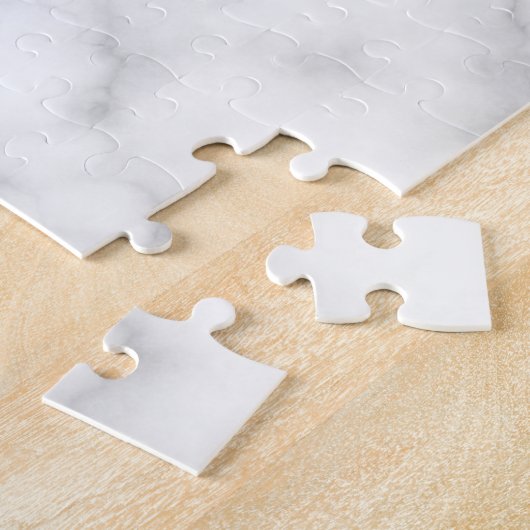 Hund auf Marmor Puzzle (Seite)