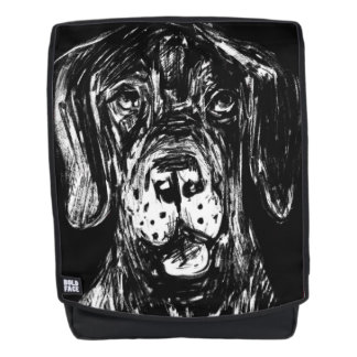 Hund auf Tasche